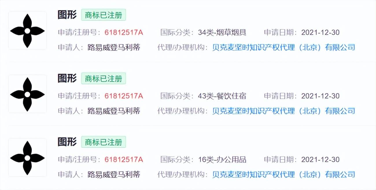 LV起诉国知局 此前胜诉茉莉奶白
